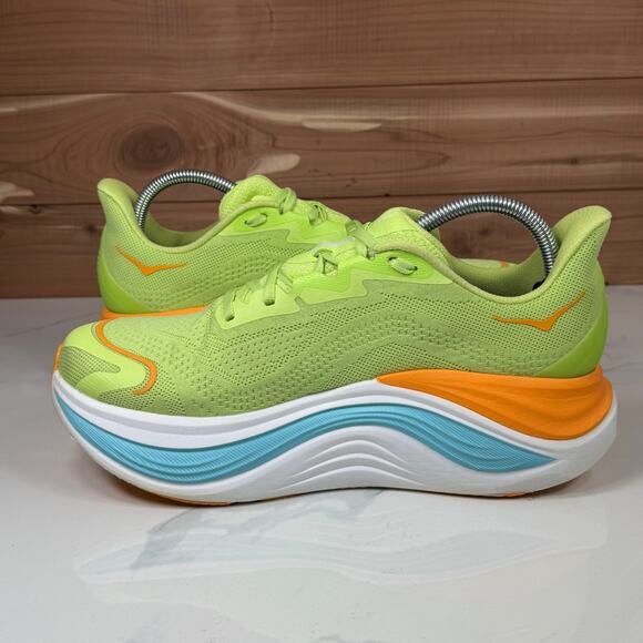 Hoka Women's Lime Green Running Shoes - Picture 13 of 16